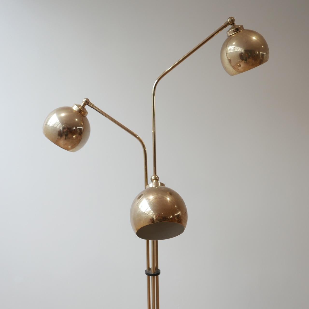 Brass Midcentury Italian Floor Lamp 6