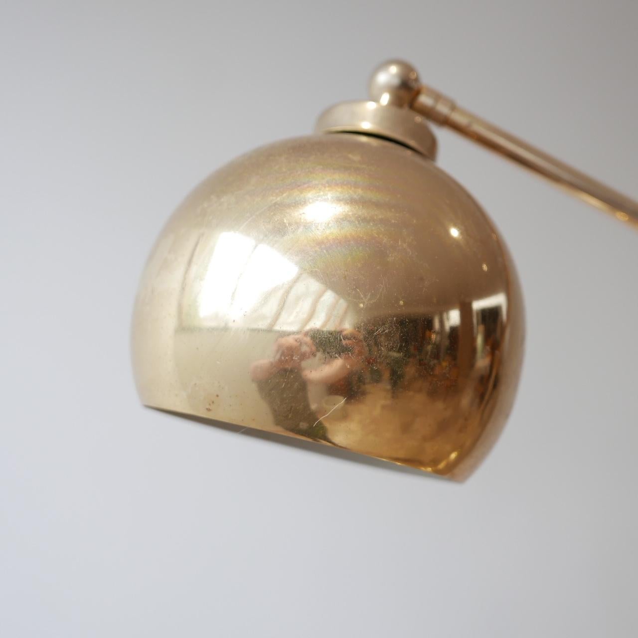 Brass Midcentury Italian Floor Lamp In Good Condition In London, GB