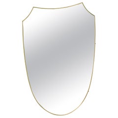 Brass Mid Century Mirror