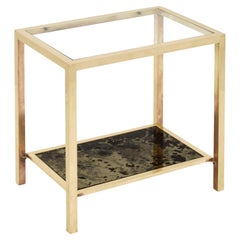 Brass Mid-Century Side Tables