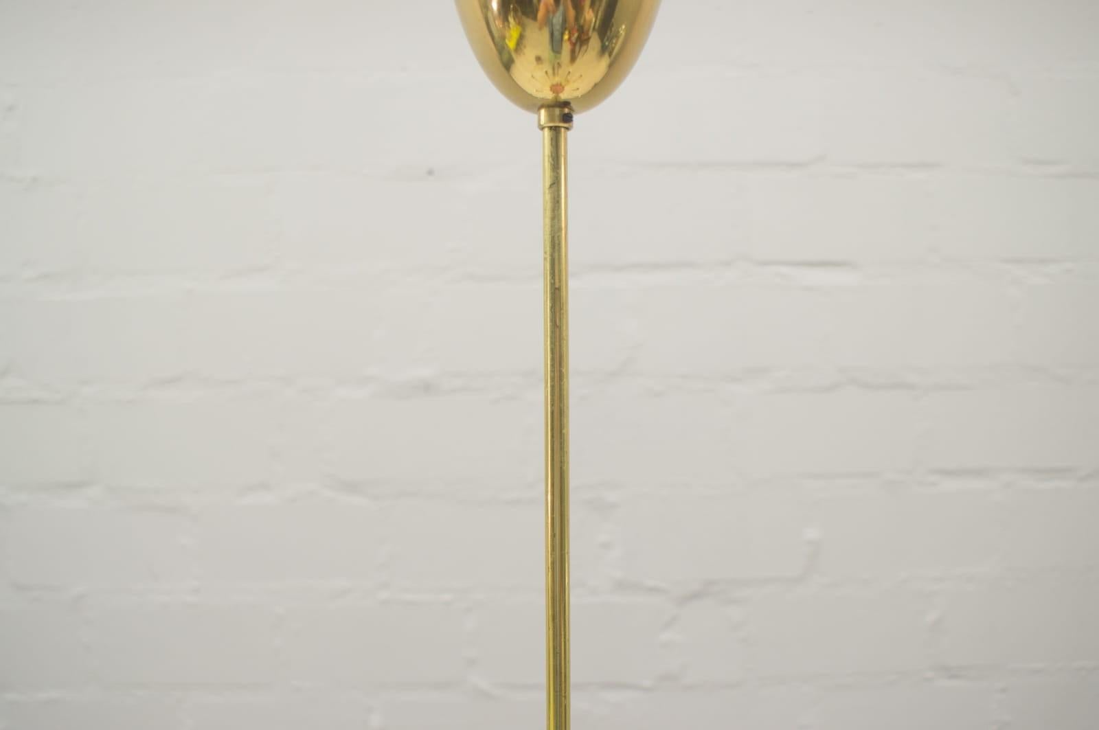 Brass Midcentury Sputnik Lamp, Austrian, 1950s 5