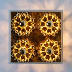 Brass Orrefors Wall Light/Flush Mount, 1960