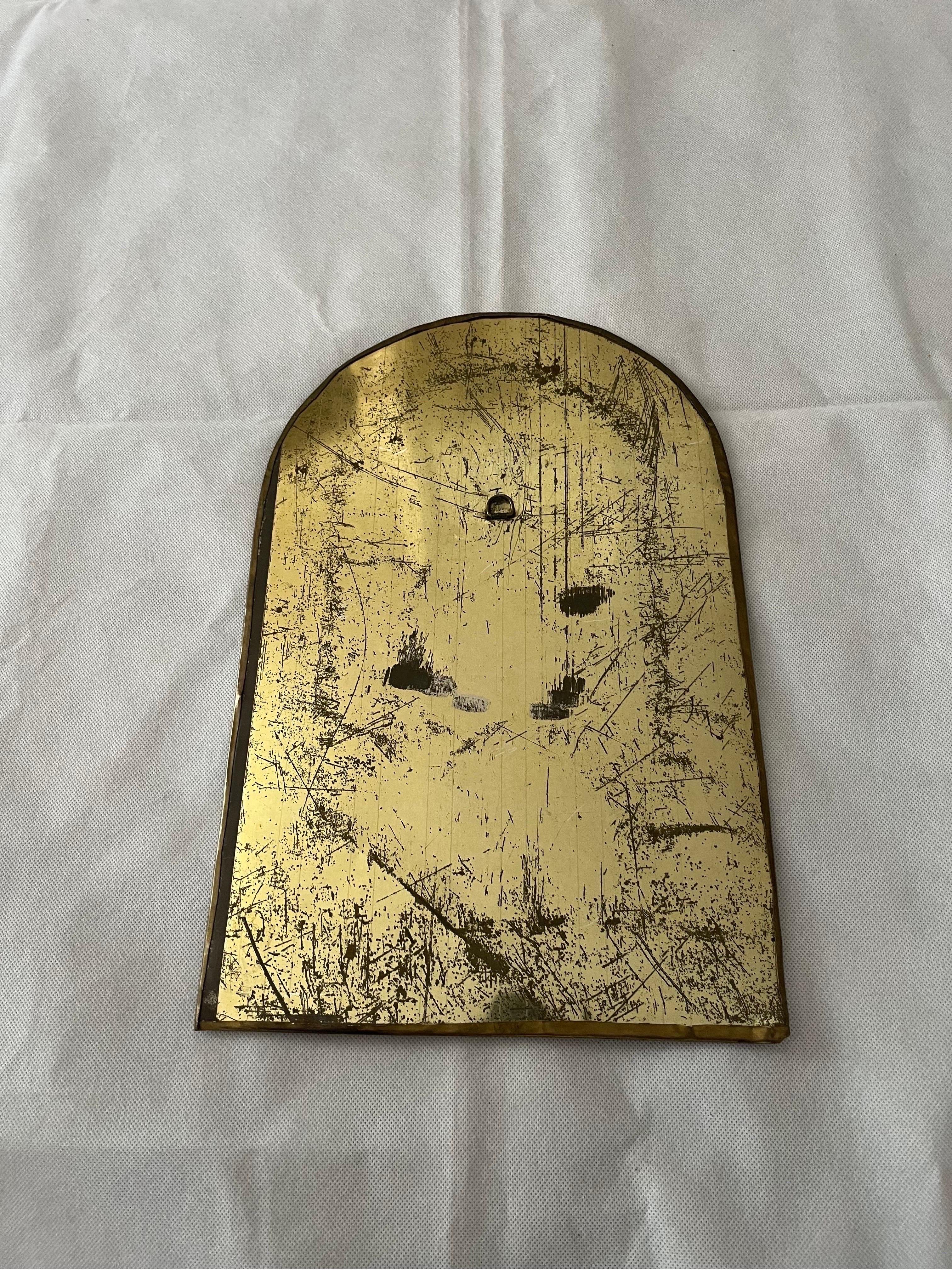 Mid-20th Century Brass Mirror 1940s -Antiques For Sale