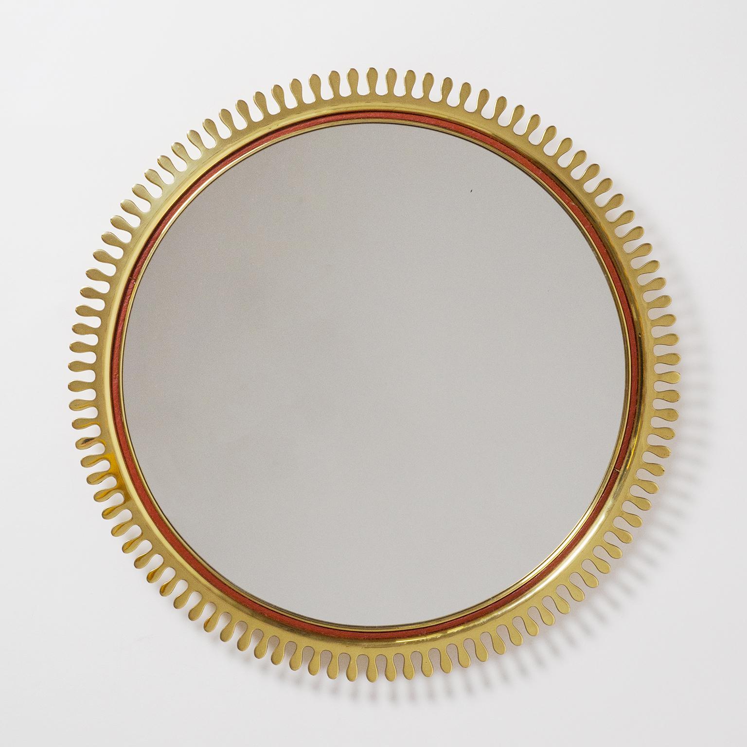 Brass Mirror, 1950s 6