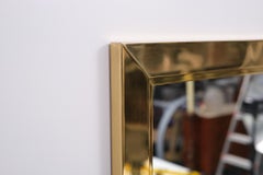 Top quality Brass Mirror  1970 Italy