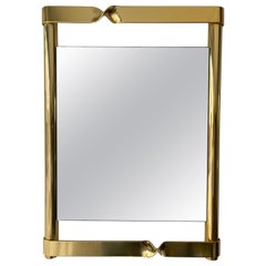 Brass Mirror by Luciano Frigerio, Italy, 1970s