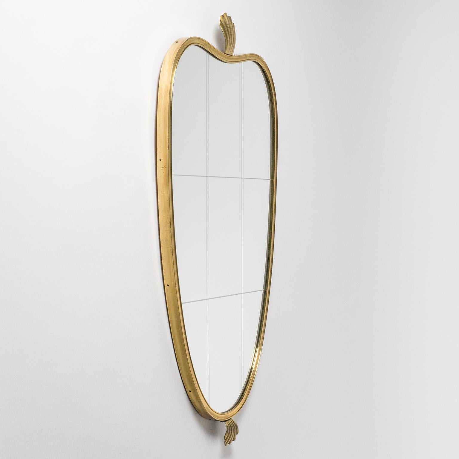 Brass Mirror, circa 1950 1