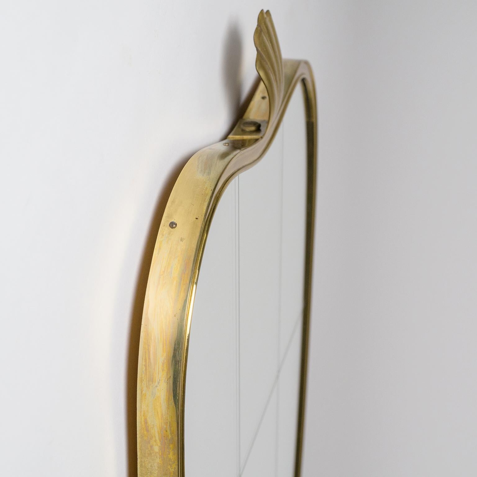 Brass Mirror, circa 1950 2