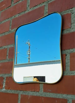Brass Mirror
