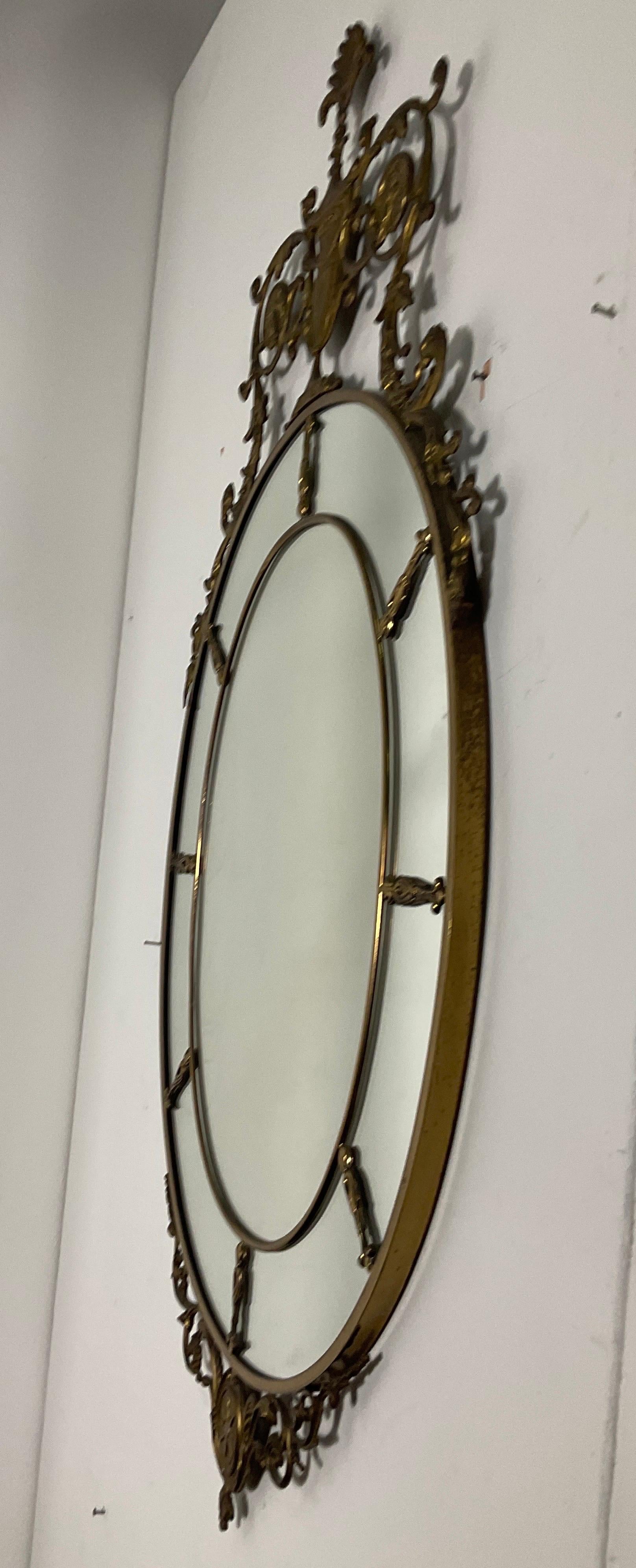 Brass mirror from the 60s style Gio Ponti 5