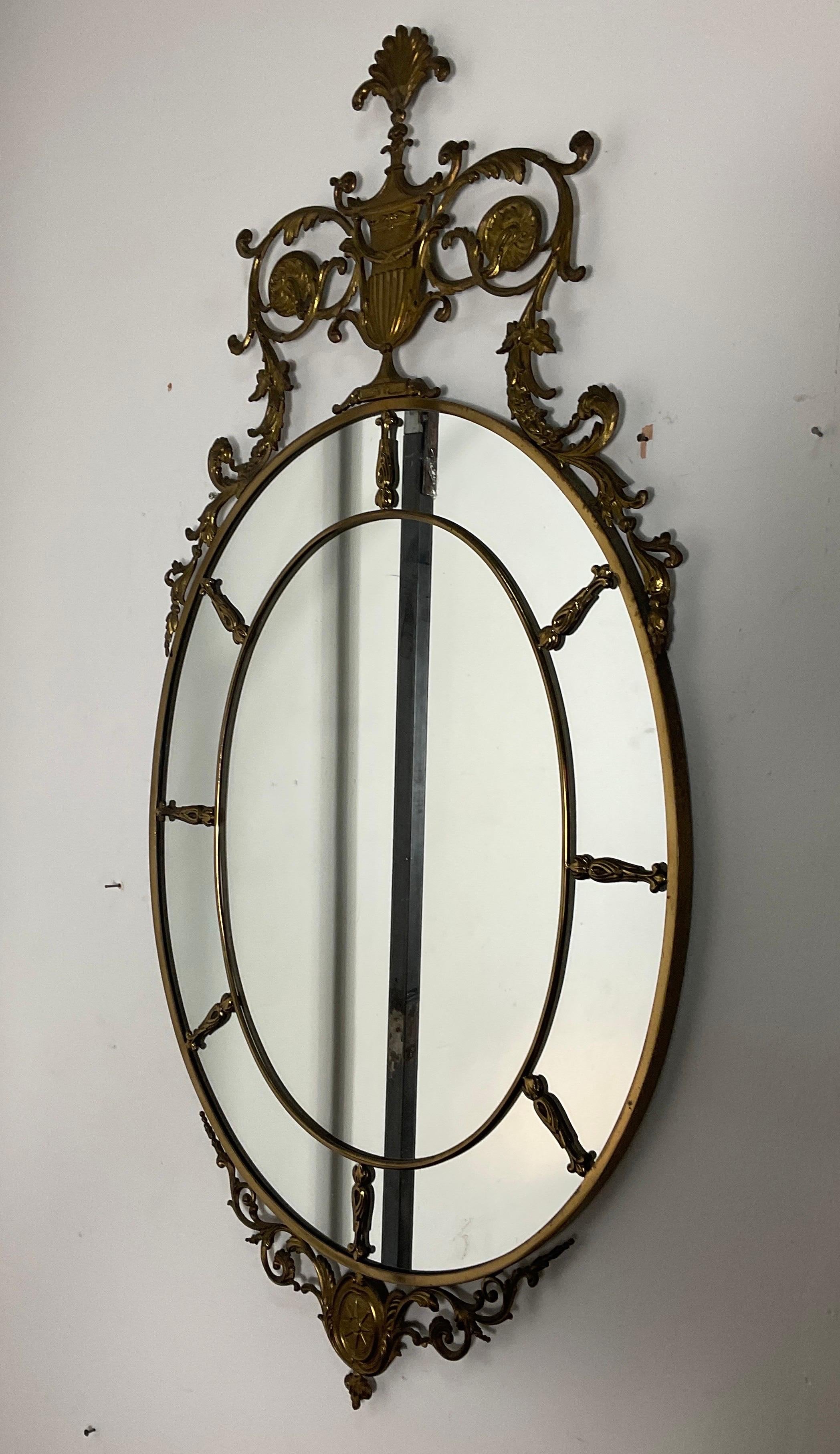 Brass mirror from the 60s style Gio Ponti 6
