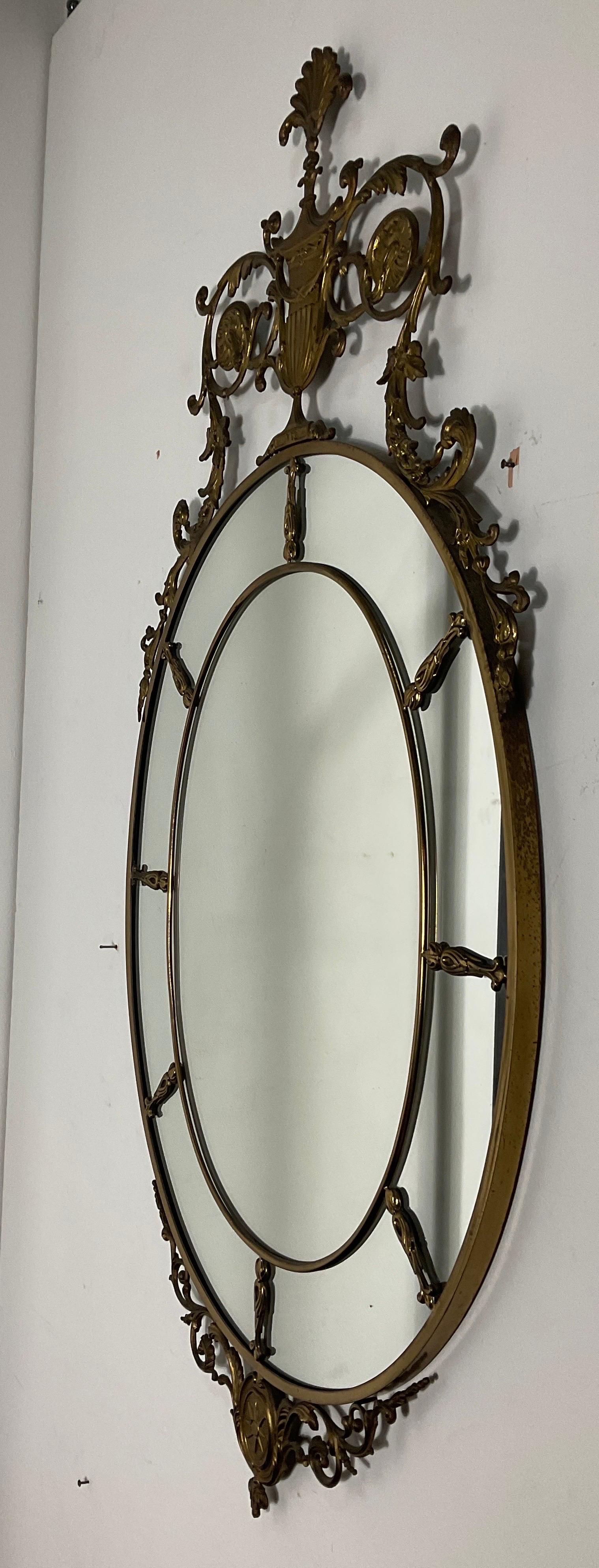 Brass mirror from the 60s style Gio Ponti 7