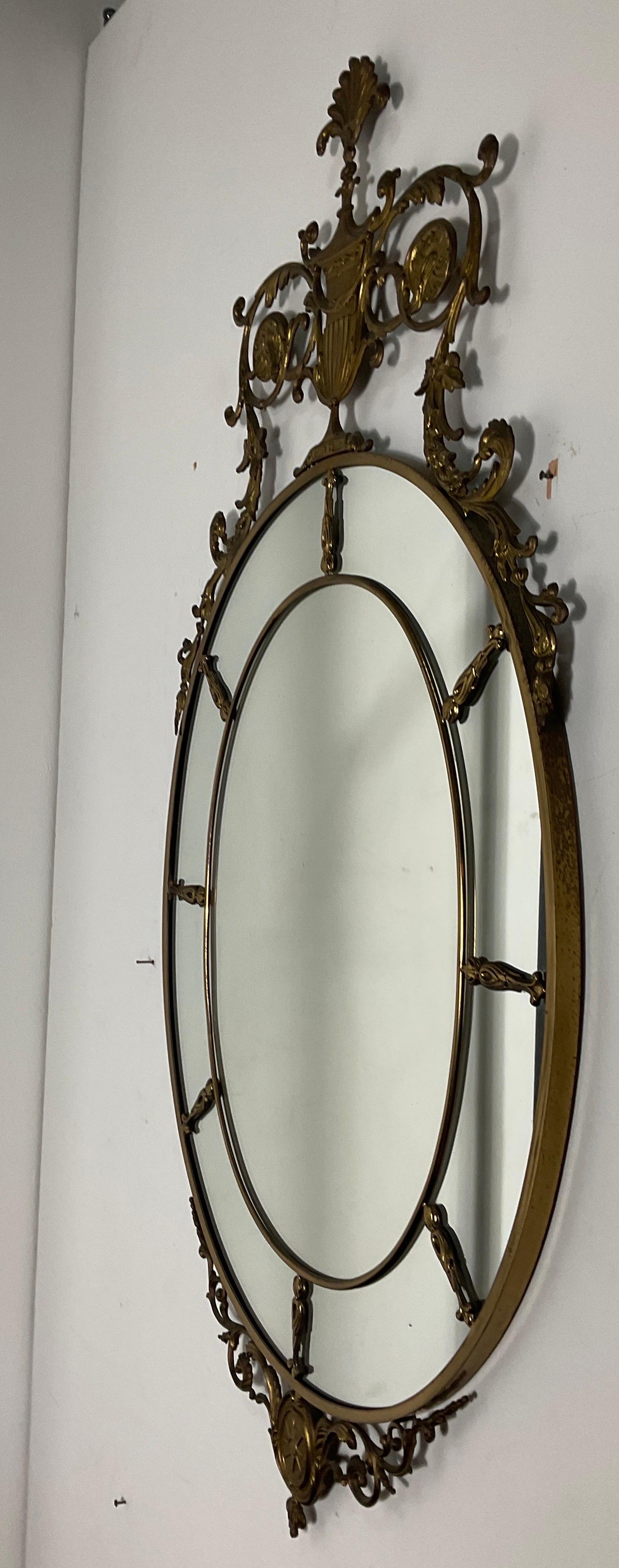 Brass mirror from the 60s style Gio Ponti 8