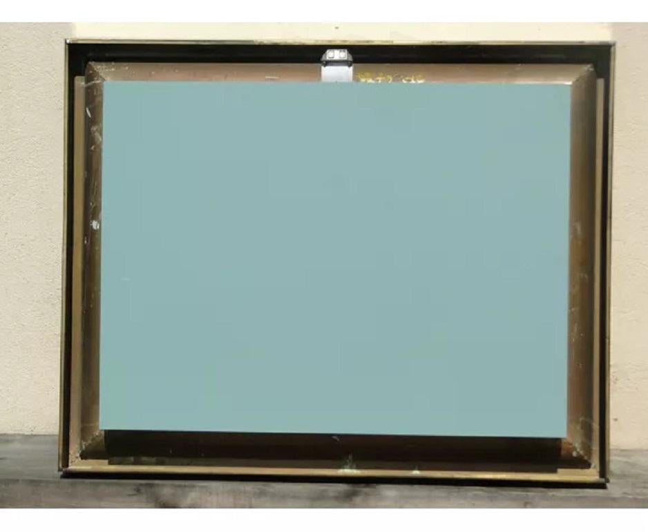 Brass Mirror Mid Century France For Sale 2
