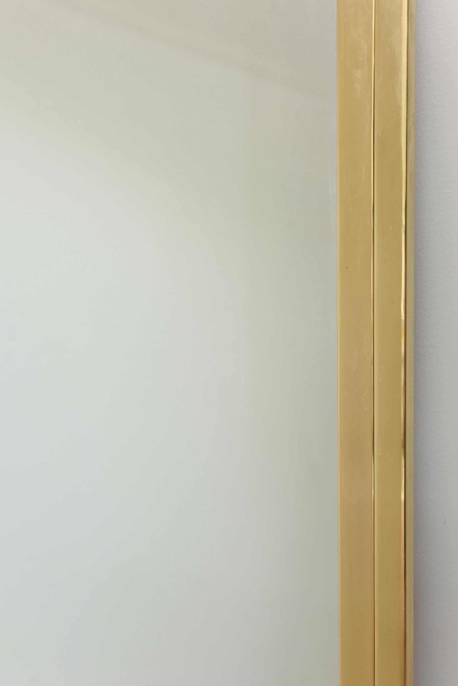 Miroir moderniste mi-siècle moderne style Billy Haines en vente 1