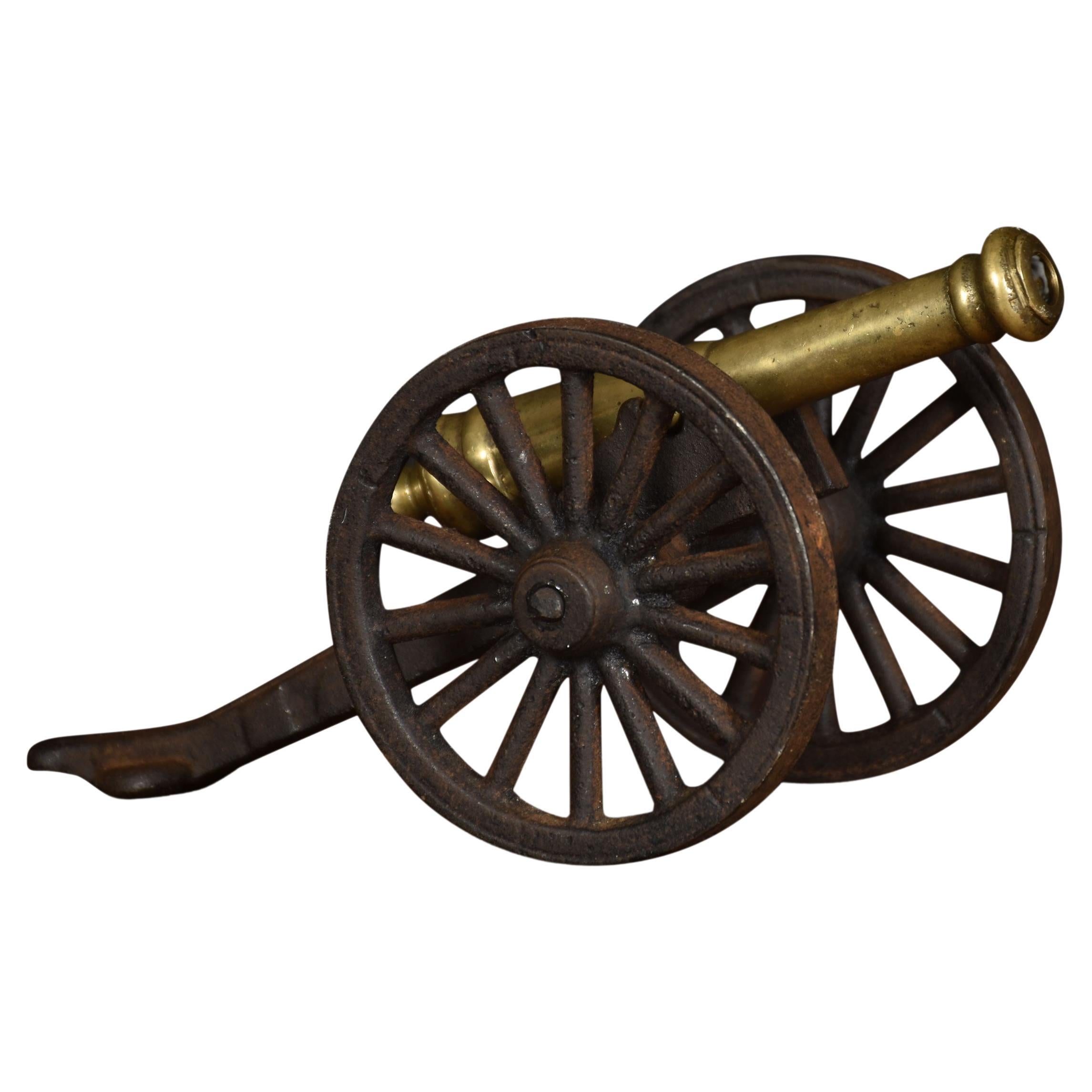 Brass Model of a Signal Cannon