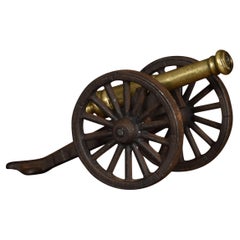Brass Model of a Signal Cannon