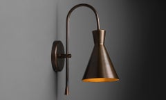 Applique moderne en laiton, fabriquée en Italie