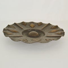 Modernist Decorative Brass Centre Bowl