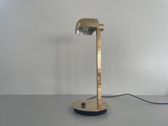Brass Modernist Large Desk Lamp by Hillebrand, 1960s, Germany