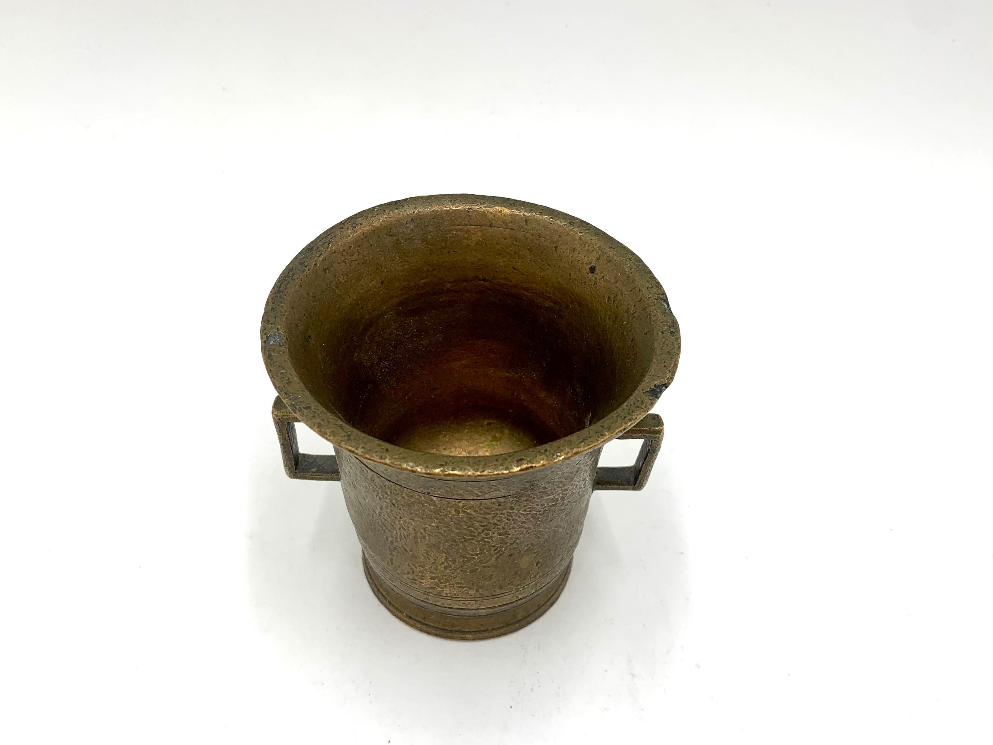 Swedish Brass Mortar For Sale