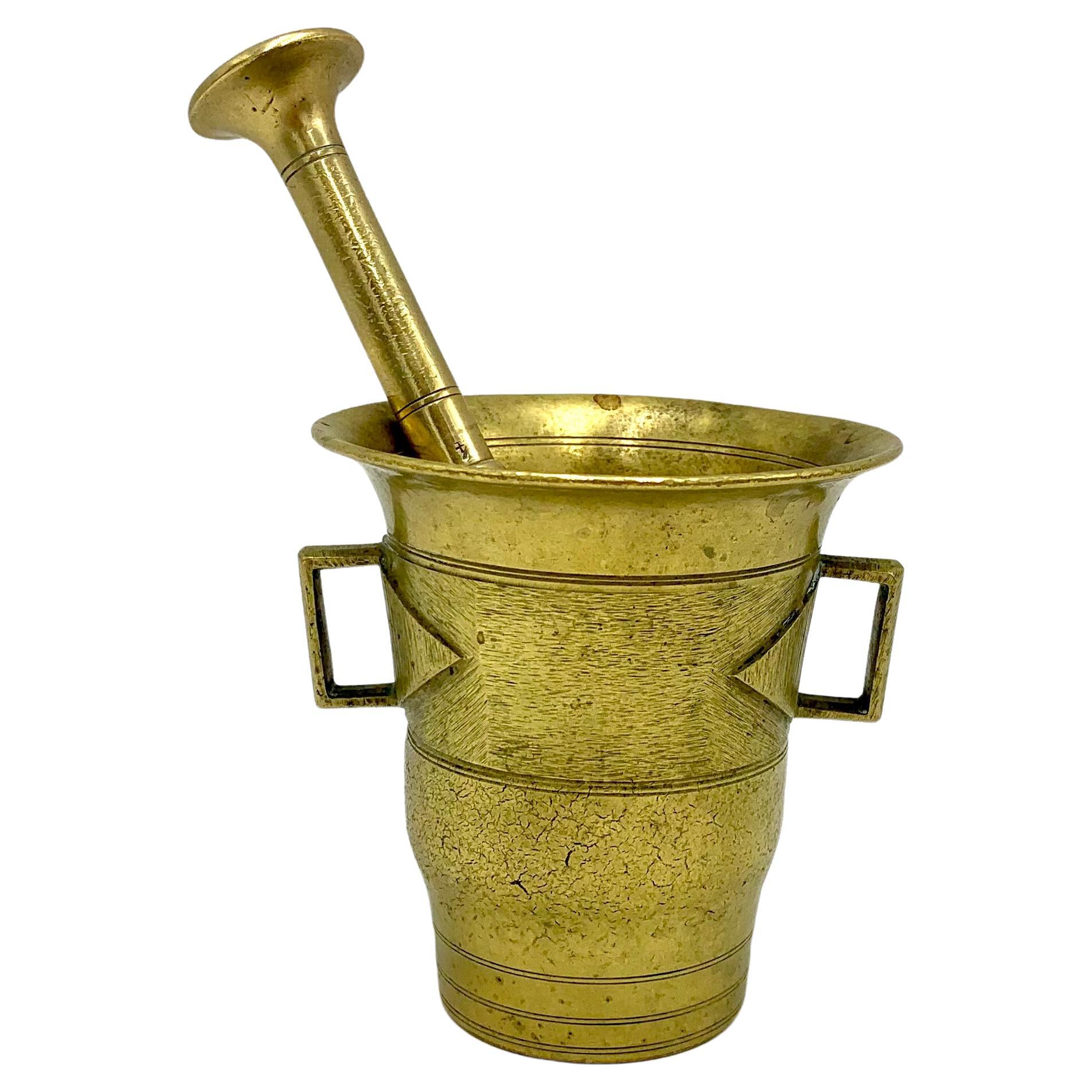 Brass Mortar For Sale