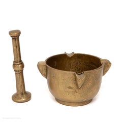 Brass Mortar and Pestle Minature