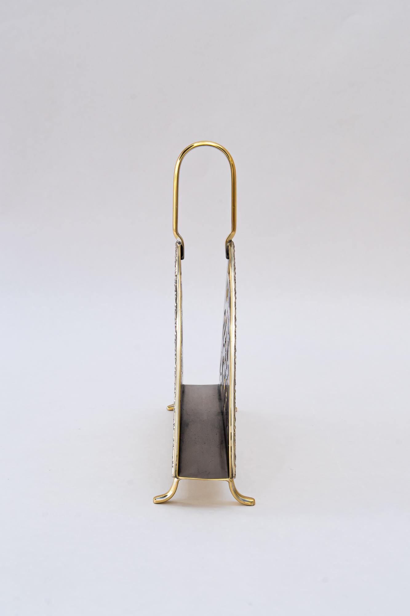 Laiton Porte-serviettes en laiton, Vienne, vers 1920 en vente