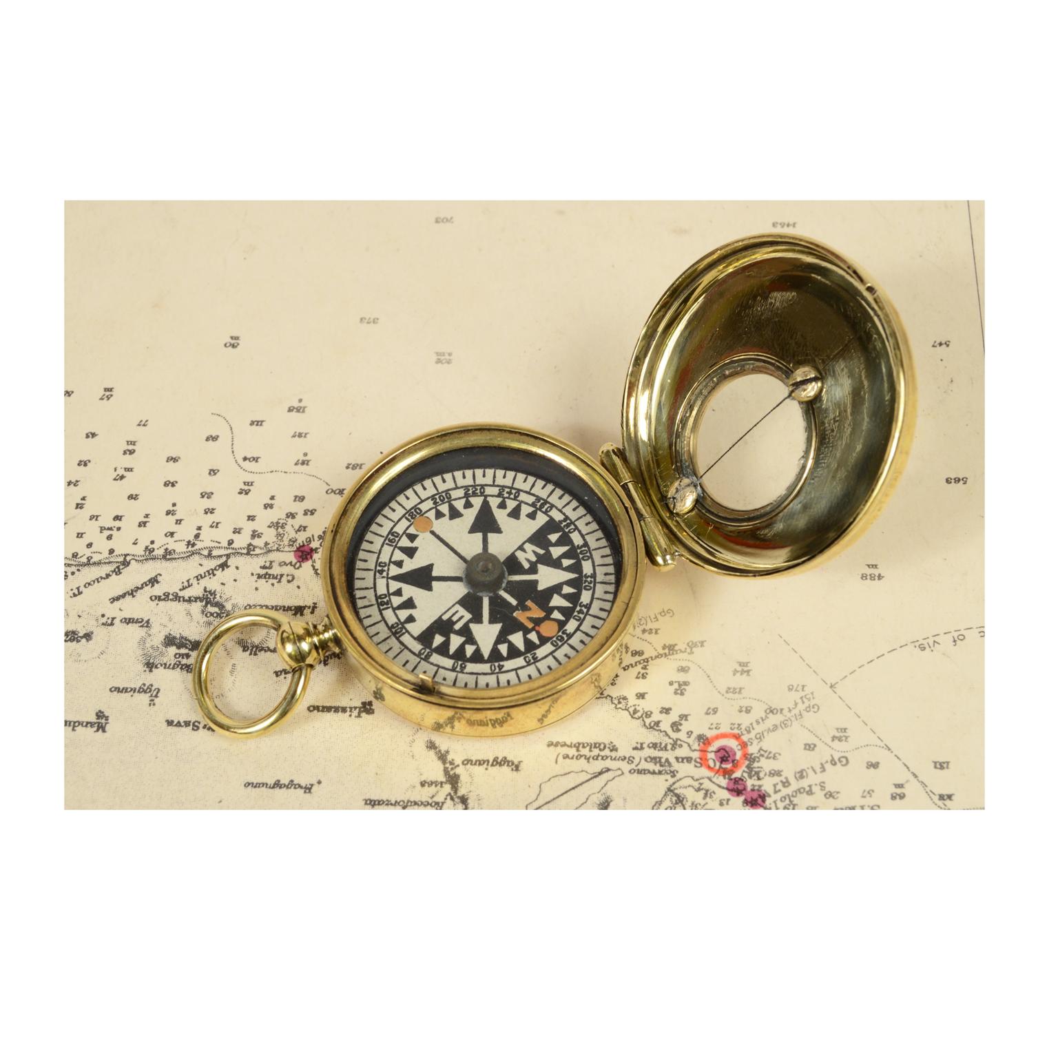 marine pocket compass 1920