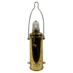 Used Brass Nautical Distress Lantern