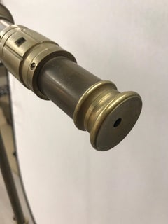 Brass Nautical Gold Telescope on Tripod Stand