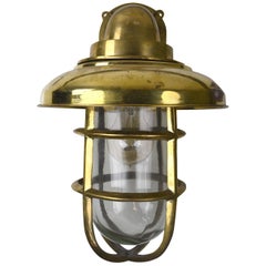 Used Brass Nautical Sconce