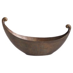 Brass Navette Bowl