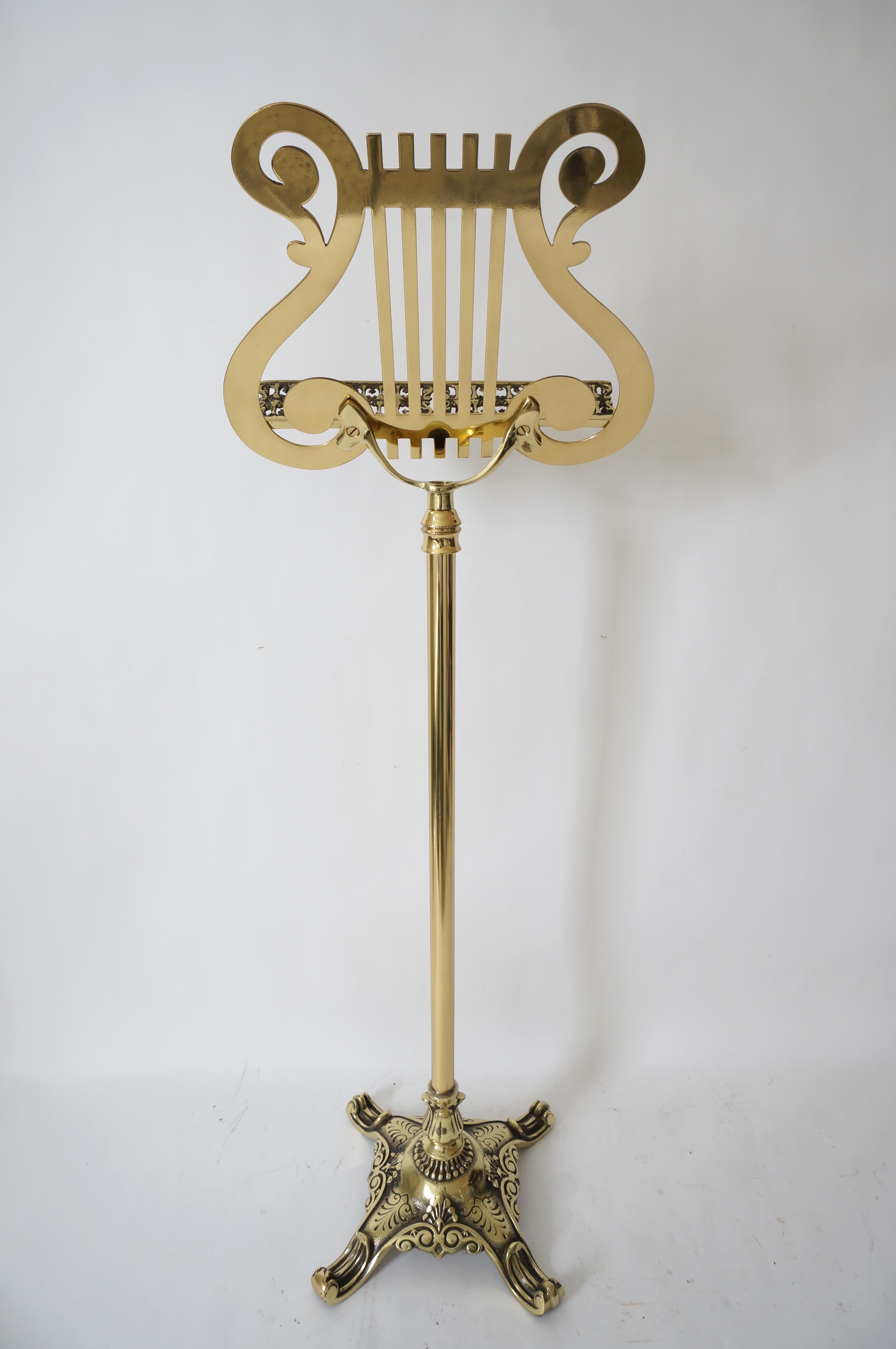 harp music stand