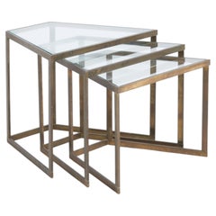 Brass Nest of Tables