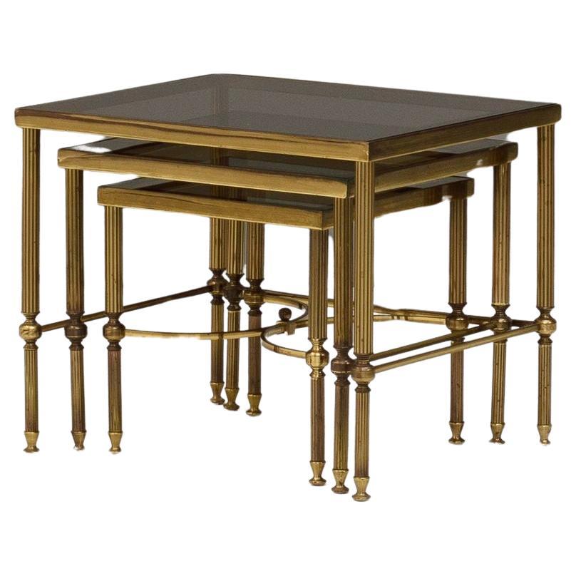 Brass Nest of Tables