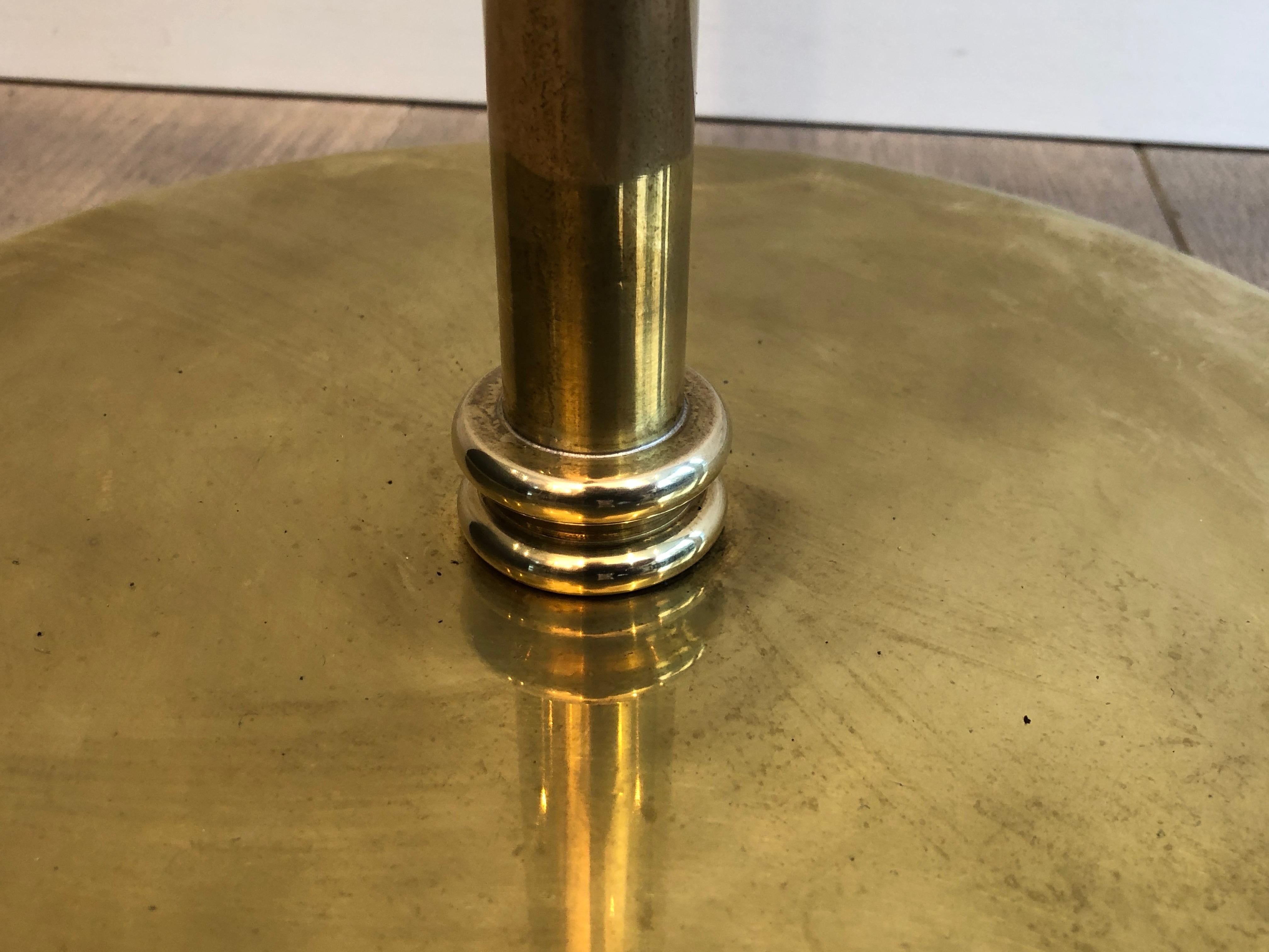 Valigetta da notte in ottone, francese, CIRCA 1970 in vendita 4