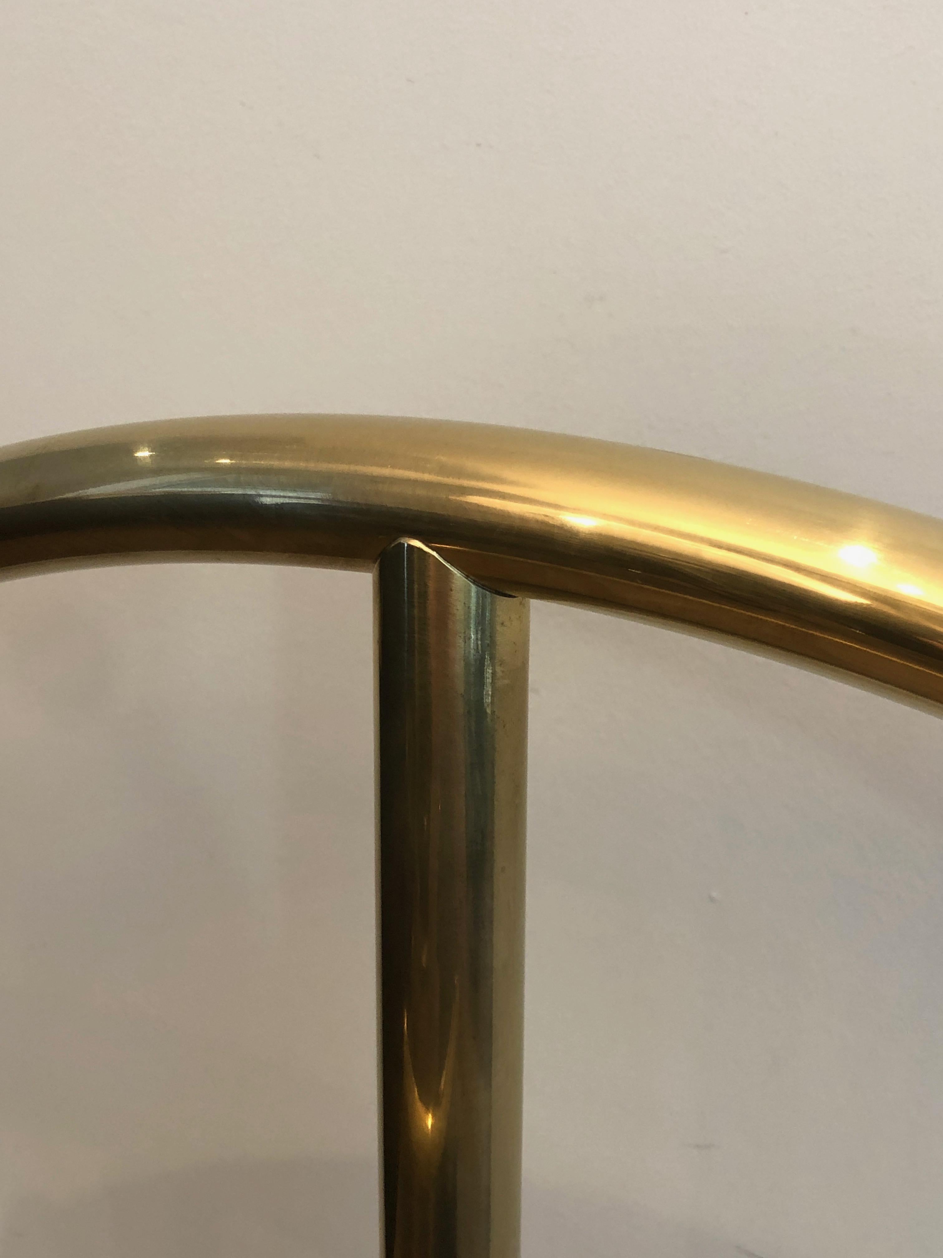 Valigetta da notte in ottone, francese, CIRCA 1970 in vendita 5