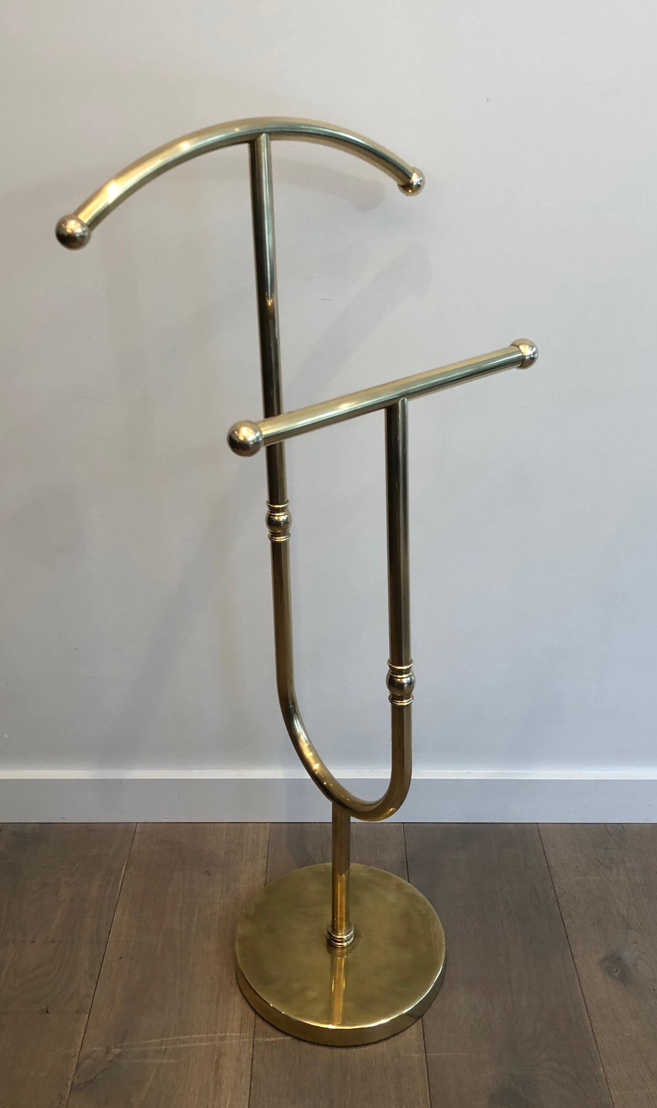 Valigetta da notte in ottone, francese, CIRCA 1970 in vendita 8