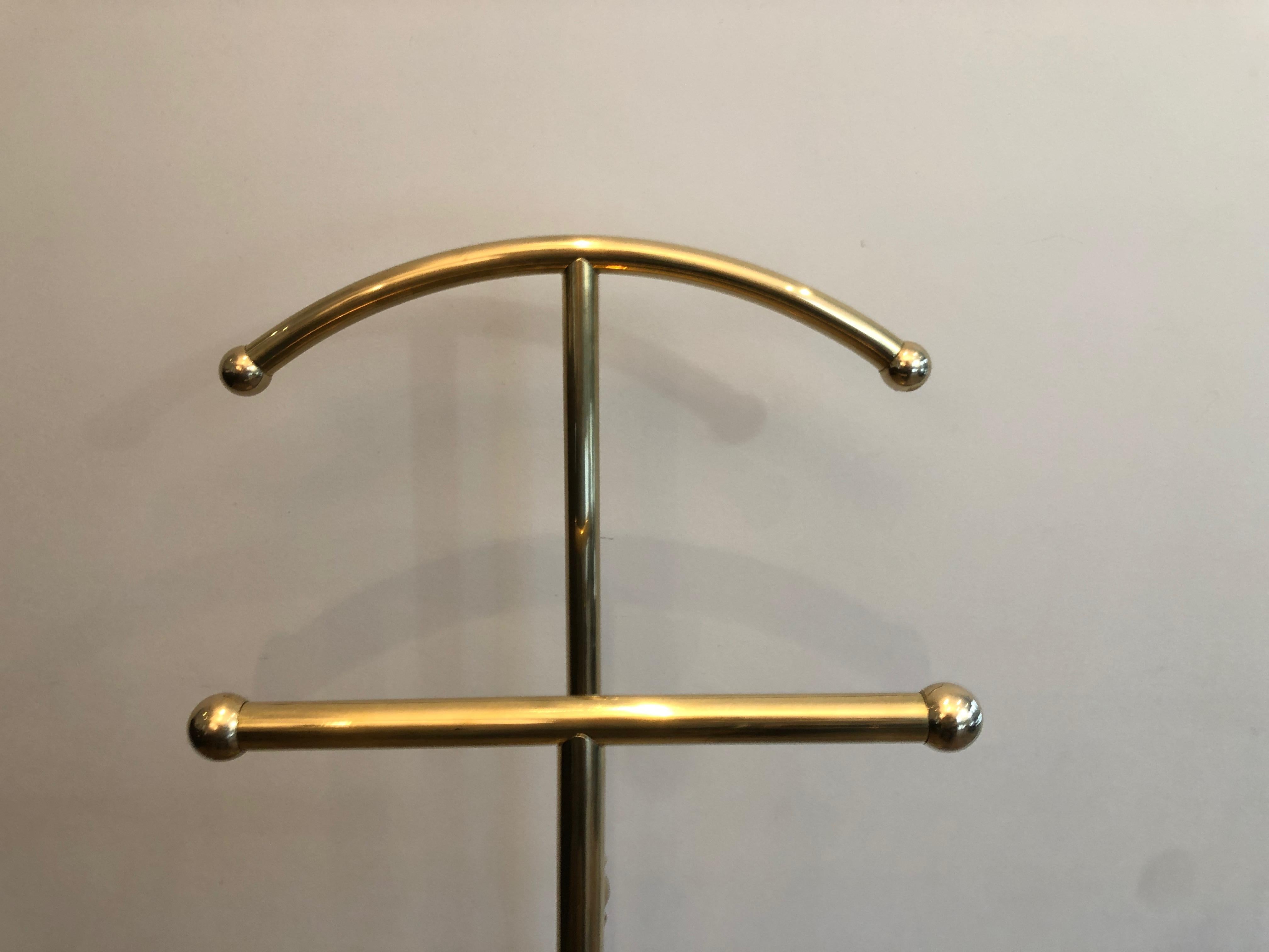 Valigetta da notte in ottone, francese, CIRCA 1970 in vendita 9