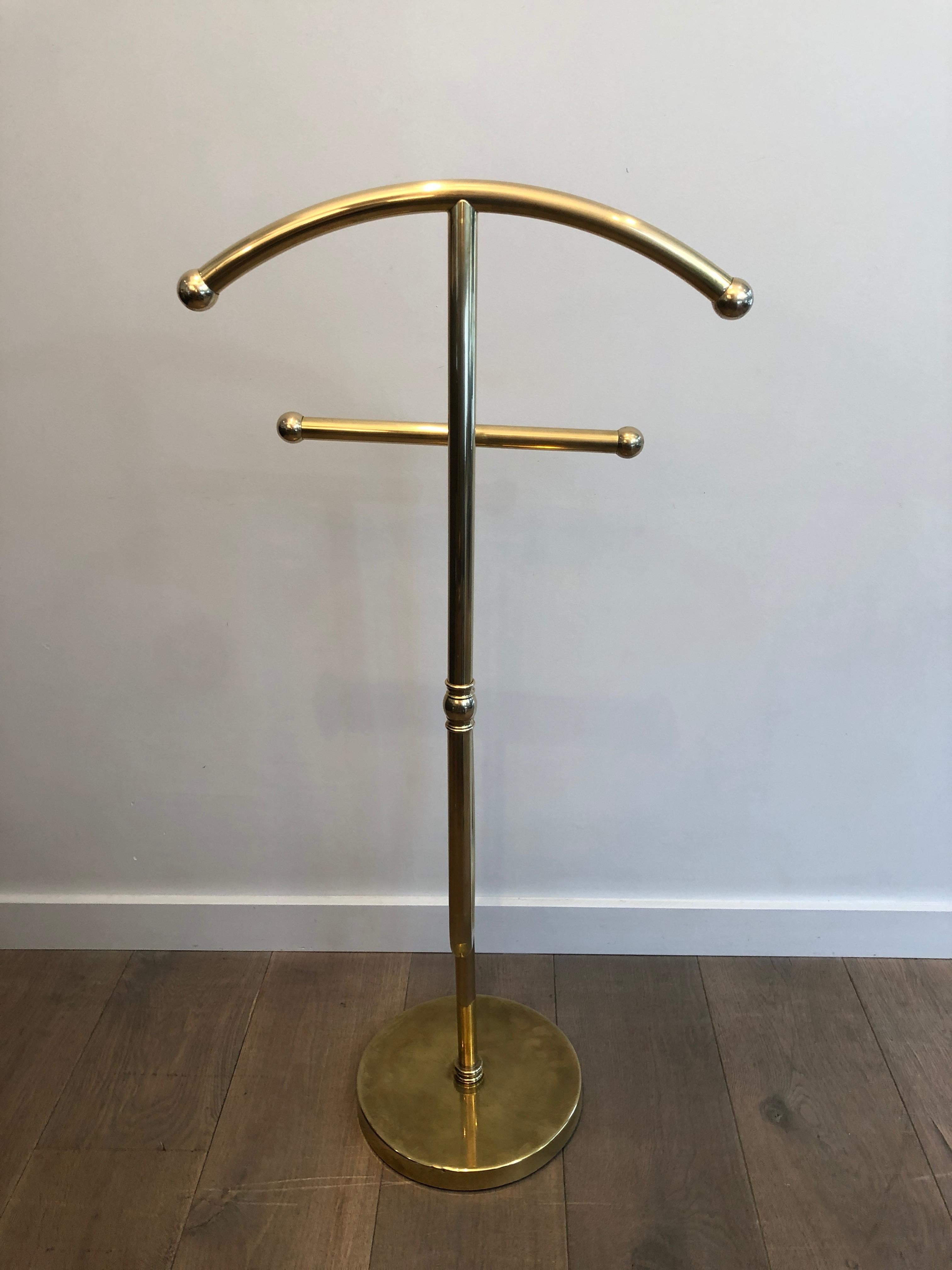 Valigetta da notte in ottone, francese, CIRCA 1970 in vendita 10