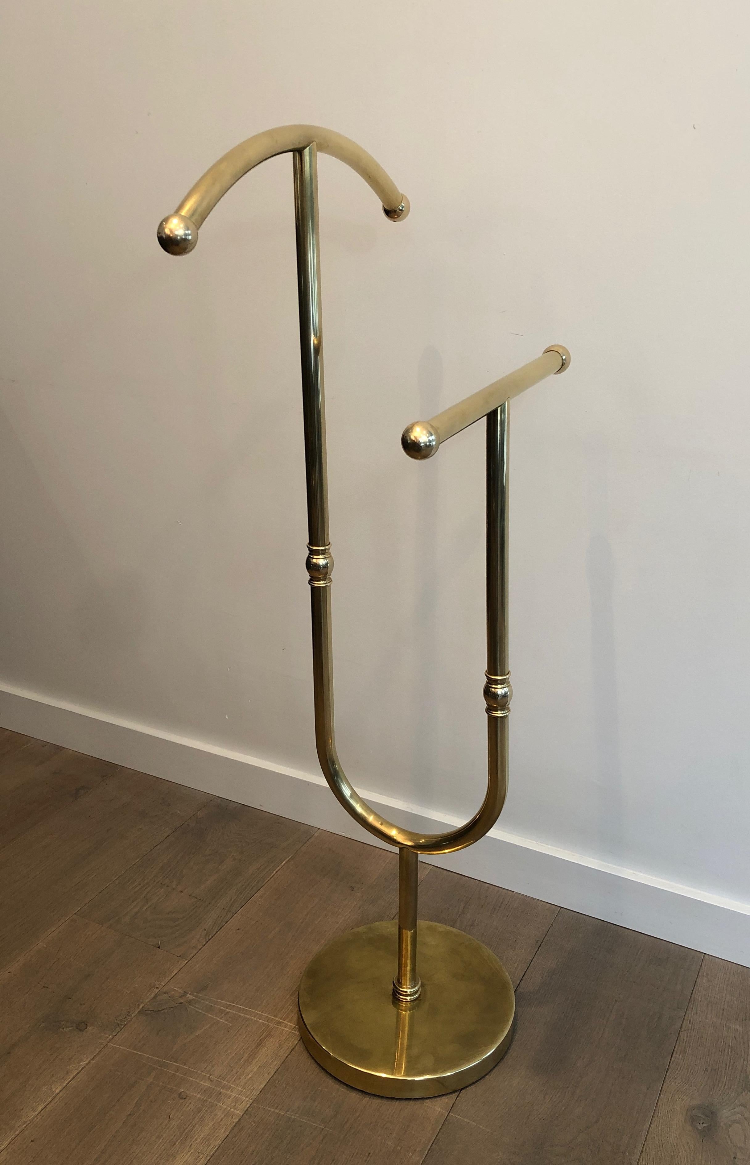 Valigetta da notte in ottone, francese, CIRCA 1970 in vendita 11