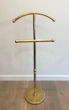 Brass Night Valet, French, Circa 1970