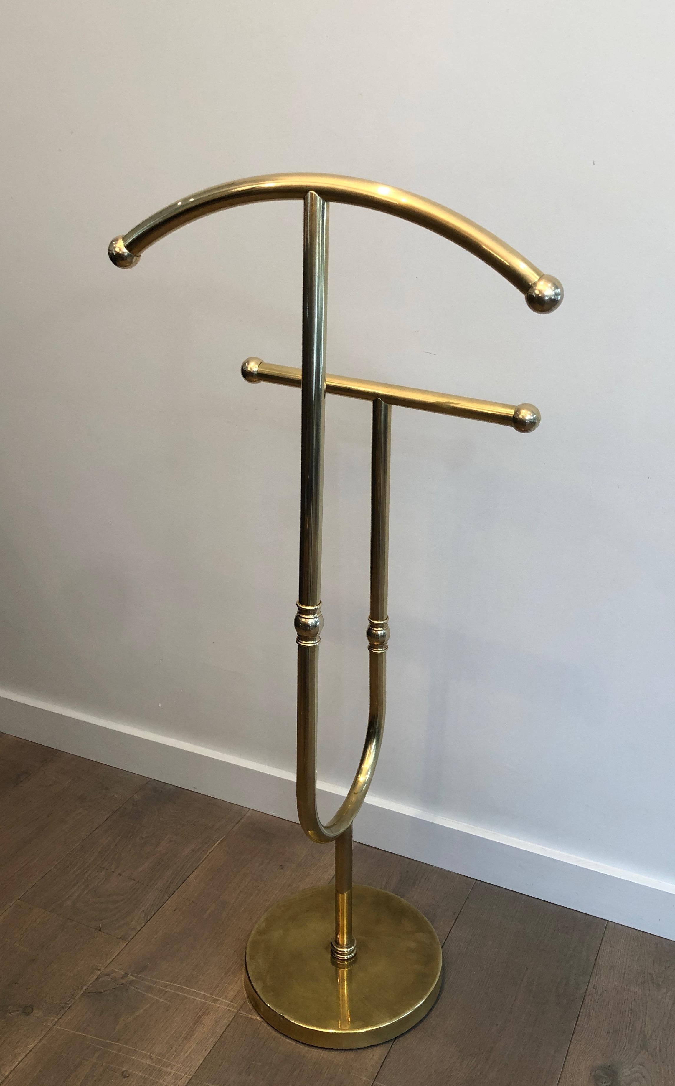 Francese Valigetta da notte in ottone, francese, CIRCA 1970 in vendita