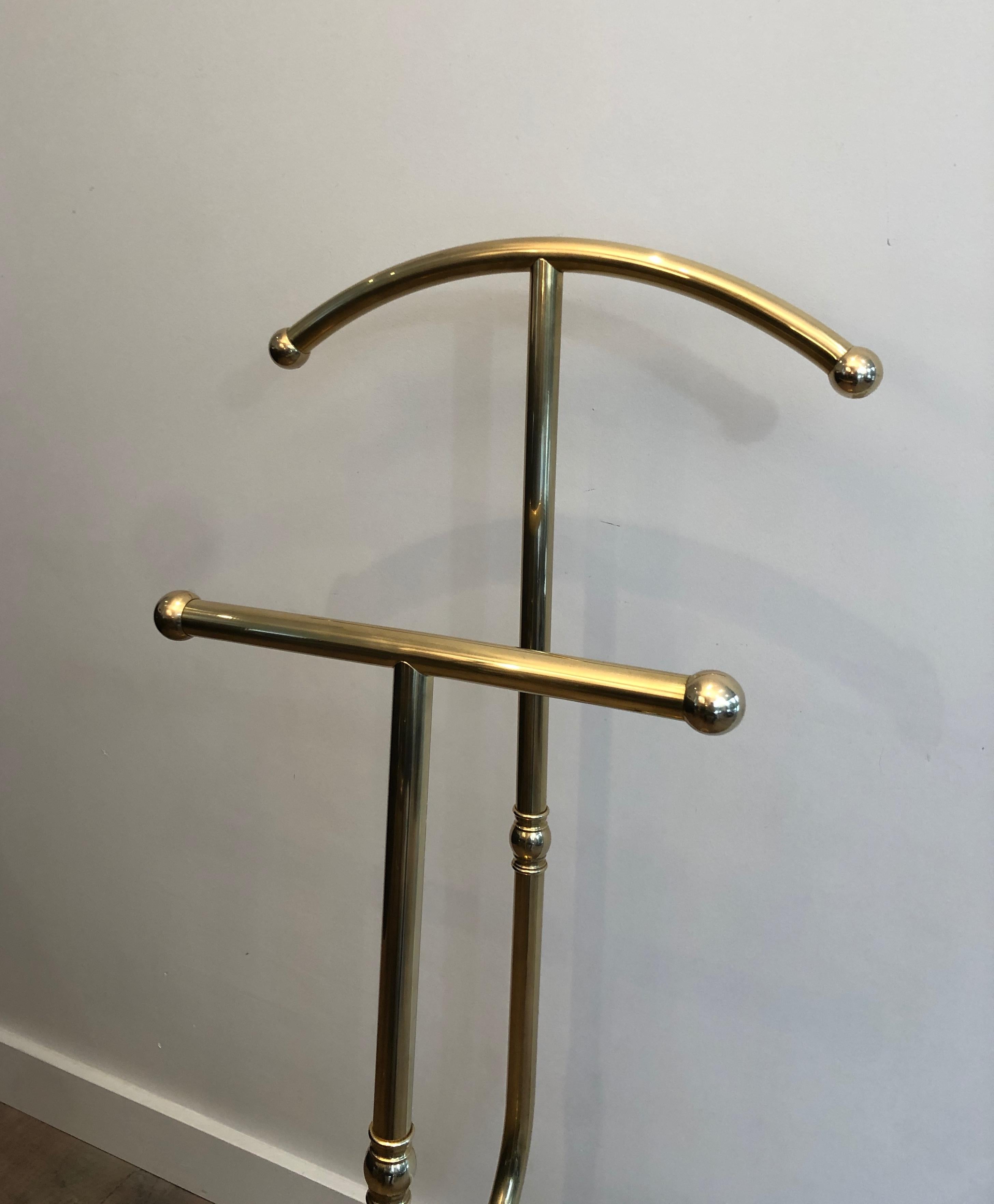 Valigetta da notte in ottone, francese, CIRCA 1970 In condizioni buone in vendita a Marcq-en-Barœul, Hauts-de-France