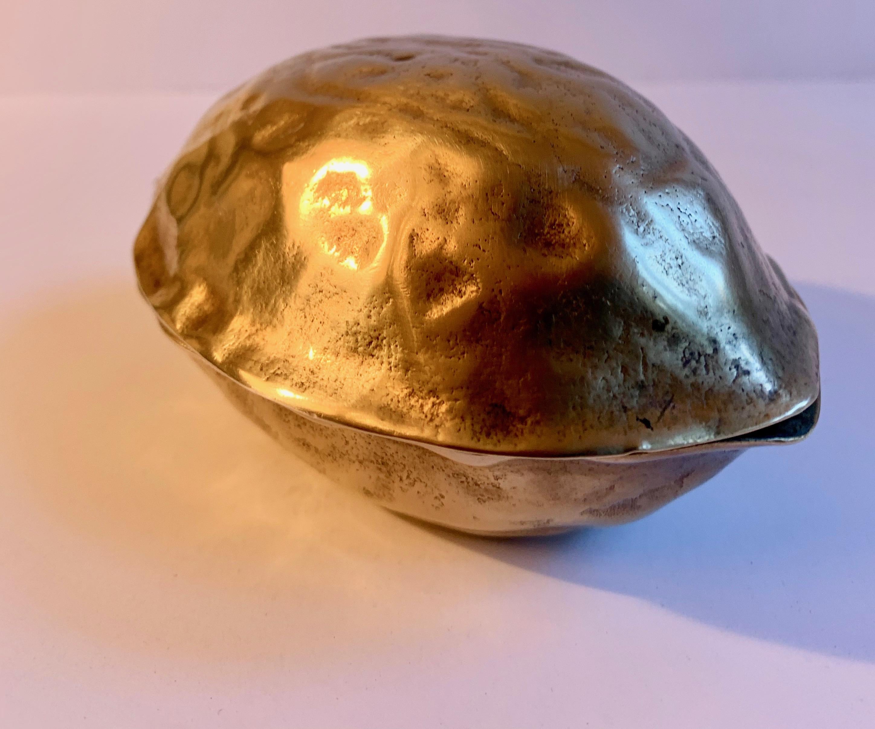 brass walnut cracker