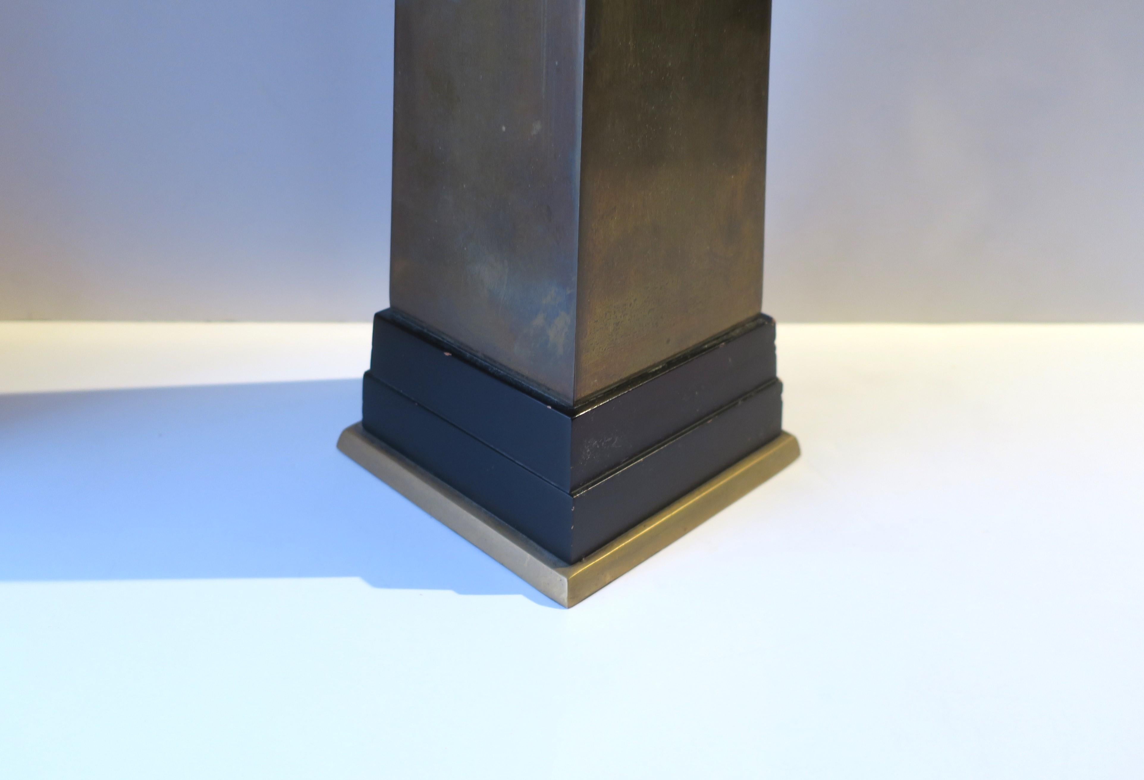 Brass Obelisk, Tall For Sale 3