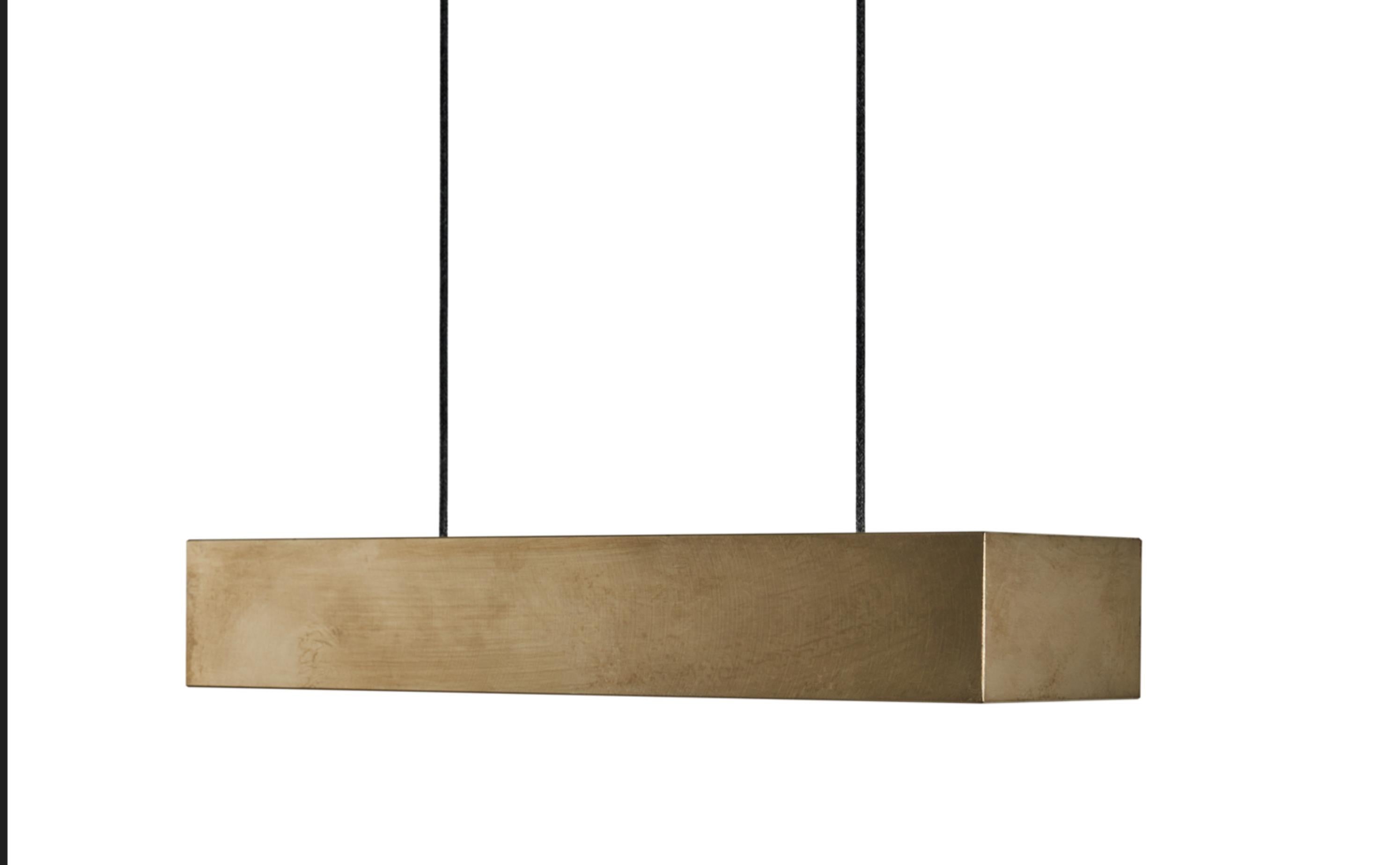 Brass Oblivion suspended light by Lexavala
Dimensions: W 18 x D 6 x H 3 cm 
Materials: Brass

Ultimate final touch in every lighting design. The brightest little detail to your home. Outstanding craftmanship combined.

Hello! My name is