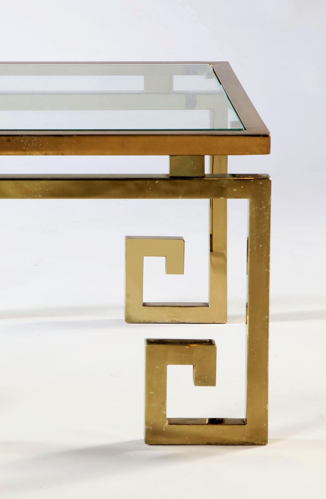 Brass Occasional Table in the Manner of Maison Jansen In Good Condition In London, GB