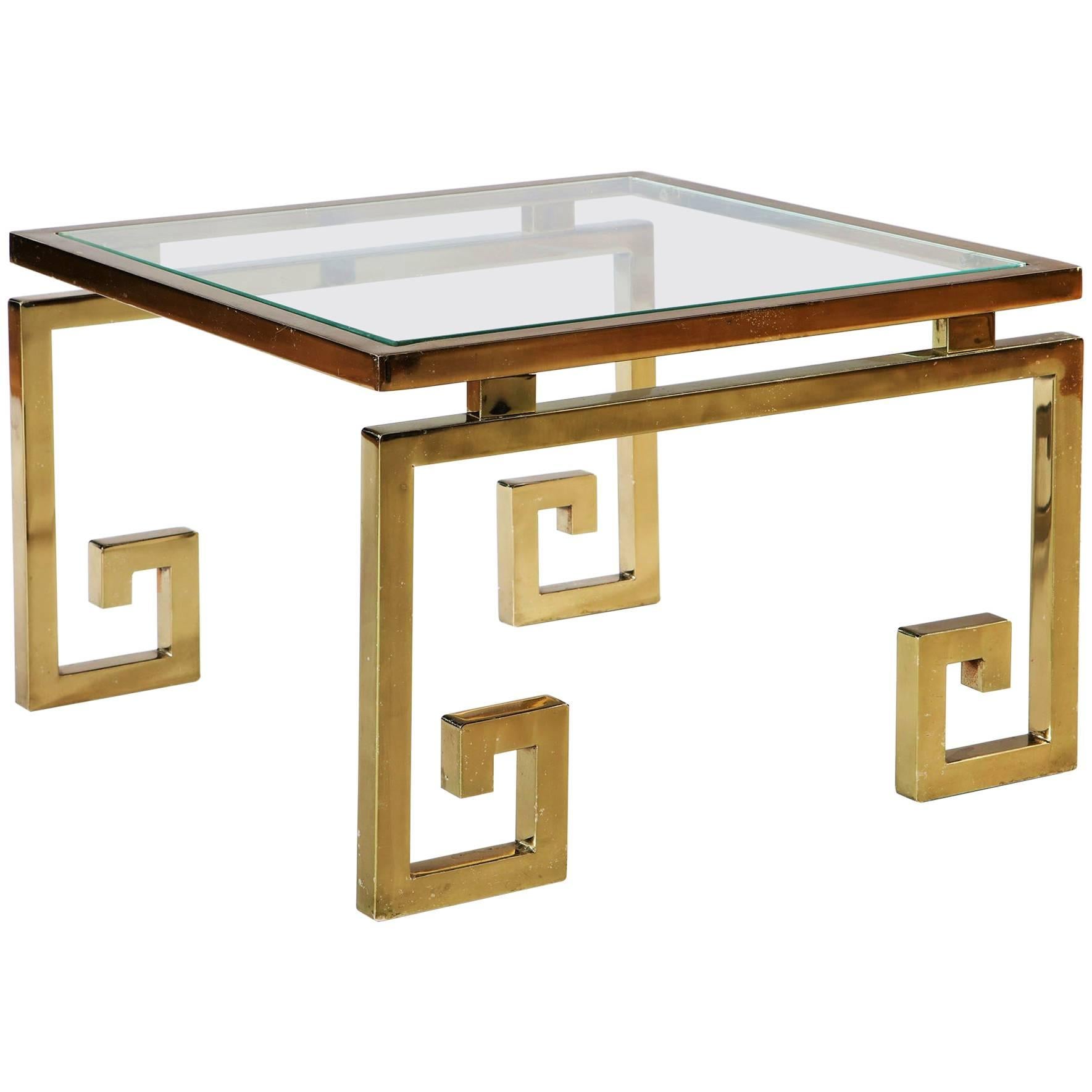 Brass Occasional Table in the Manner of Maison Jansen